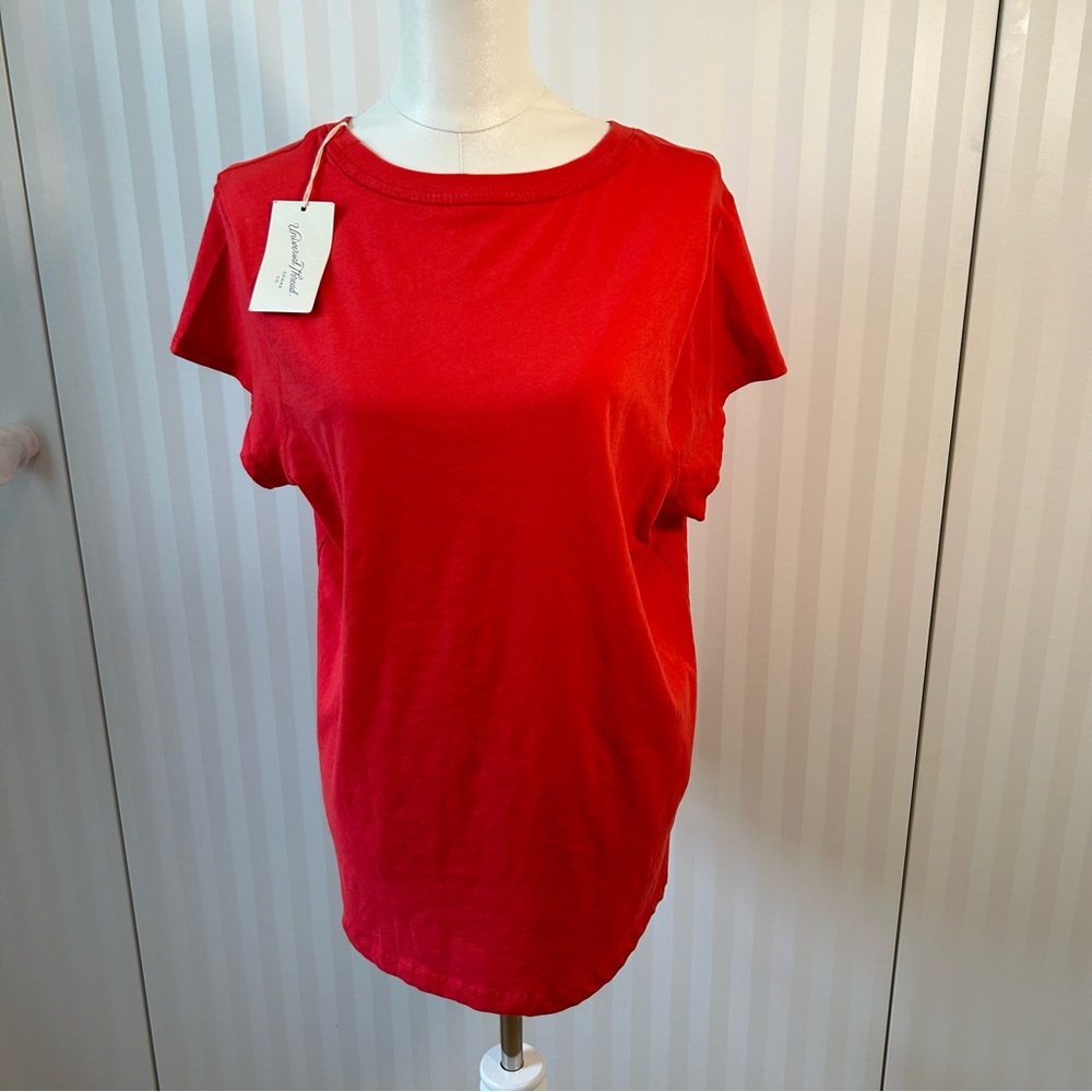 NWT Universal Thread orange poinsettia tee Size XXL